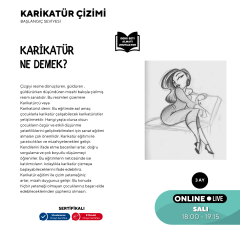 Karikatür Çizimi  (9-15 Yaş)-Başlangıç Seviyesi