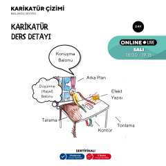 Karikatür Çizimi  (9-15 Yaş)-Başlangıç Seviyesi