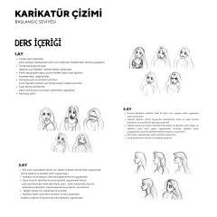 Karikatür Çizimi  (9-15 Yaş)-Başlangıç Seviyesi