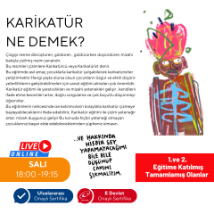 Karikatür Çizimi Eğitimi İleri Seviye (9-15 Yaş)