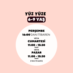 Karikatür Çizim - Yüz Yüze (Başlangıç Seviyesi) (6-9 Yaş )