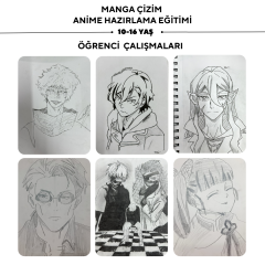 Manga Çizim ve Anime Hazırlama  (10-16 Yaş)- Yüz Yüze