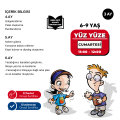 Karikatür Çizim - Yüz Yüze (Orta Seviye) (6-9 Yaş )