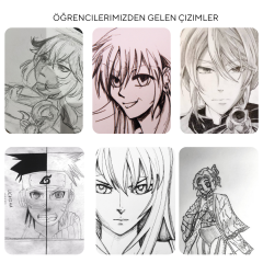 Manga Çizim ve Anime Hazırlama Eğitimi (İleri Seviye)(10-16 Yaş) - Yüz Yüze
