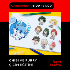 Chibi & Furry Çizim Eğitimi (7-12 Yaş)(İleri Seviye)