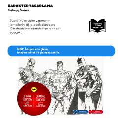 Karakter Tasarlama (9-15 Yaş)- Başlangıç Seviyesi Yüz Yüze