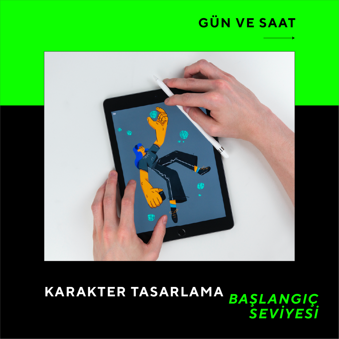 Karakter Tasarlama (9-15 Yaş)- Başlangıç Seviyesi Yüz Yüze