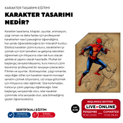 Karakter Tasarımı (12+ Yaş) -Başlangıç Seviyesi - Online