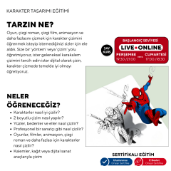 Karakter Tasarımı (12+ Yaş) -Başlangıç Seviyesi - Online