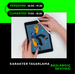 Karakter Tasarımı (12+ Yaş) -Başlangıç Seviyesi - Online