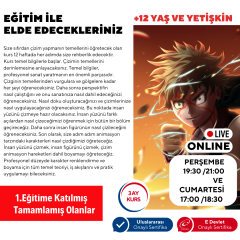 Karakter Tasarımı (Orta Seviye) (+12 Yaş)