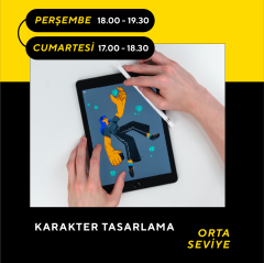 Karakter Tasarımı (Orta Seviye) (+12 Yaş)
