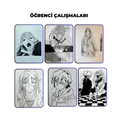 Manga Çizim Ve Anime Hazırlama  -Yüz Yüze ( + 16 ve Yetişkin)