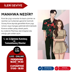 Webtoon ve Manhwa (Kore Çizgi Roman) Hazırlama Eğitimi (İleri Seviye )