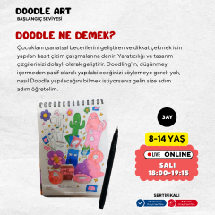 Doodle Sketching Art - Karalama Sanatı (8-14 Yaş)