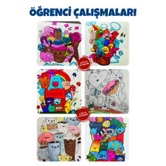 Doodle Sketching Art - Karalama Sanatı (8-14 Yaş)