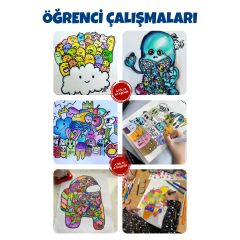 Doodle Sketching Art - Karalama Sanatı (8-14 Yaş)