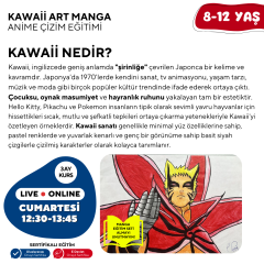 Kawaii Art Çizim Eğitimi (8-12 Yaş) -Başlangıç Seviyesi