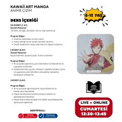 Kawaii Art Çizim (8-12 Yaş) -Başlangıç Seviyesi