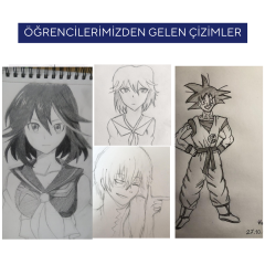 Manga Çizim ve Anime Hazırlama  (İleri Seviye)(10-16 Yaş)