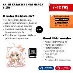 Chibi & Furry Çizim  (7-12 Yaş)