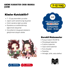 Chibi & Furry Çizim  (7-12 Yaş)