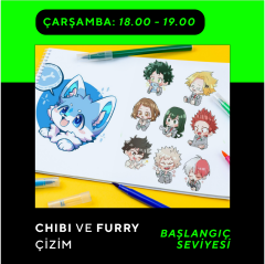 Chibi & Furry Çizim  (7-12 Yaş)