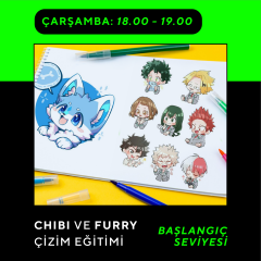 Chibi & Furry Çizim  (7-12 Yaş)