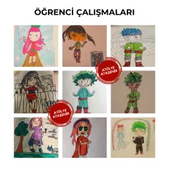 Kodomo Manga & Anime Çizimi  (7-13 Yaş)