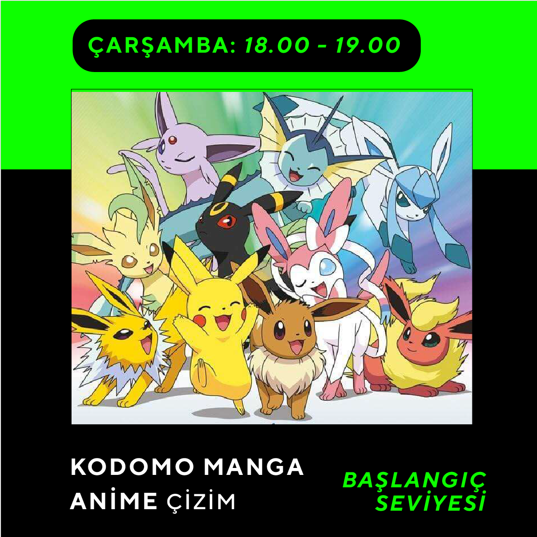 Kodomo Manga & Anime Çizimi  (7-13 Yaş)