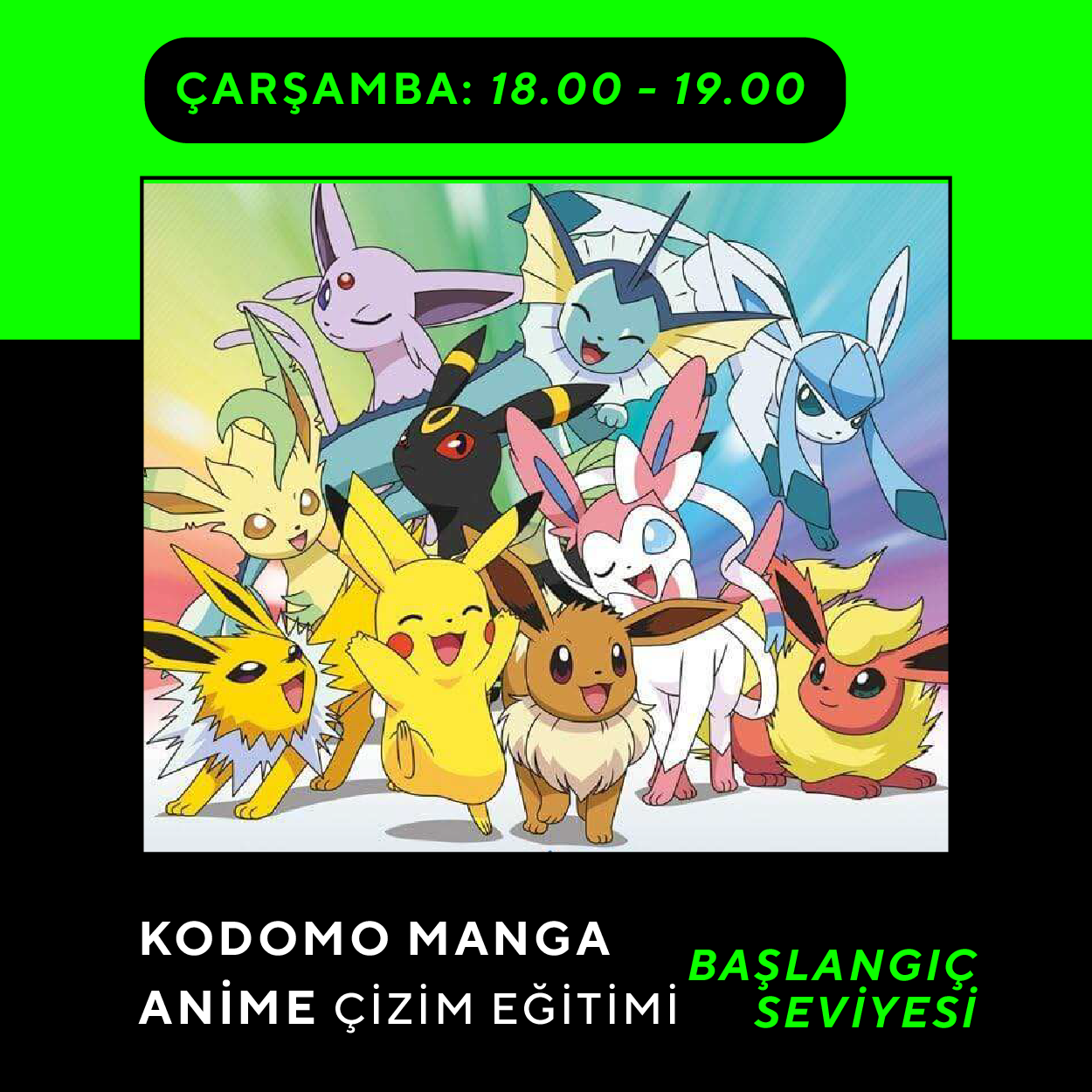 Kodomo Manga & Anime Çizimi  (7-13 Yaş)