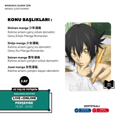 Mangaka Olmak için Japon Çizgi Roman (MANGA) Storyboard