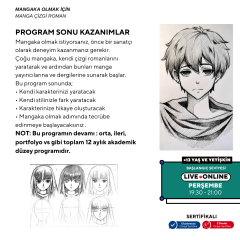 Mangaka Olmak için Japon Çizgi Roman (MANGA) Storyboard
