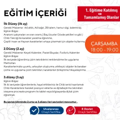Chibi & Furry Çizim Eğitimi (7-12 Yaş)(orta seviye)