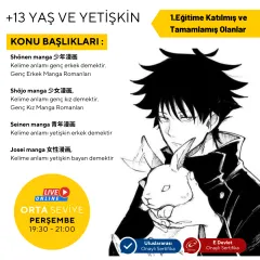 Mangaka Olmak için Japon Çizgi Roman (MANGA) Storyboard (Orta Seviye)